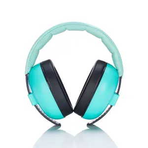 Thiết Kế Mới Thoải Mái Mềm Mại Bảo Vệ Tai Trẻ Em Earmuffs Chống Nước Nhiều Màu Sắc Tiếng Ồn Hủy Bỏ Tai Nghe Baby Ear Muff