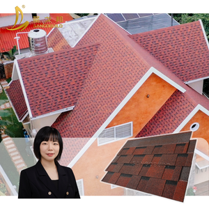 Materiales <span class=keywords><strong>de</strong></span> Techo Duraderos, Tejas Asfálticas <span class=keywords><strong>de</strong></span> Doble Capa, Tejas Impermeables con Protección Antialgas - Product Image 6