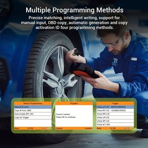 เครื่องมือโปรแกรมวินิจฉัย TPMS รุ่น PS003 เครื่องมือสแกนเซ็นเซอร์วัดแรงดันลมยาง รองรับทุกความถี่ 315/433MHz - Product Image 4