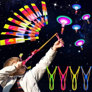 Jouet lumineux LED pas cher, flèche lumineuse, fusée, hélicoptère volant, jouet clignotant pour enfants, idéal pour les cadeaux d'anniversaire et les fournitures de fête - Product Image 1
