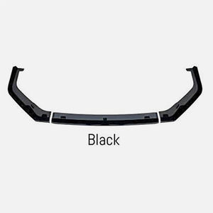 ลิ้นกันชนหน้าสีดำเงา รุ่น L-Type สำหรับ Honda Civic Gen 11 FE FL - ไม่มีไฟเลี้ยว ทนทาน - Product Image 1