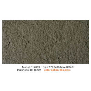 Nueva llegada <span class=keywords><strong>de</strong></span> alta calidad PU Culture Stone 120*60*1,5 cm hoja <span class=keywords><strong>de</strong></span> panel <span class=keywords><strong>de</strong></span> poliuretano fino para crear pared artística - Product Image 4