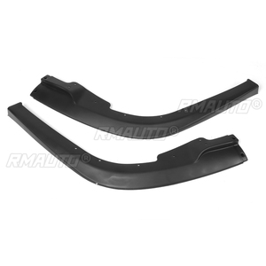 Kit de carrocería con alerón divisor de labio delantero para coche, con apariencia de fibra de carbono/negro, para Subaru Impreza WRX Sti S204 2006-2007 - Product Image 5