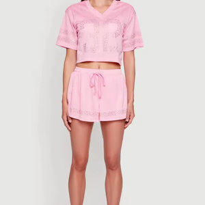 Camiseta Corta Personalizada de Moda para Bebés, Top de Entrenamiento, Jersey de Fútbol Americano Universitario, Jersey Corto de Malla para Fútbol Americano - Product Image 4