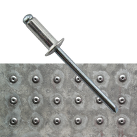 Vente en gros de rivets étanches personnalisés rivet aveugle anodisé rivet à tête dôme en acier aluminium