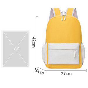 Sacs à dos Oxford pour élèves du primaire avec fermeture éclair, bretelles courbées, impression <span class=keywords><strong>de</strong></span> logo personnalisée, sacs publicitaires - Product Image 3