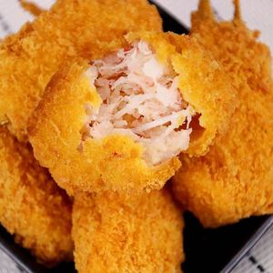 Venta al por mayor de comida asiática, garra de cangrejo, comida rápida prefabricada, garra de cangrejo empanada frita congelada, artículos comestibles para supermercados - Product Image 3
