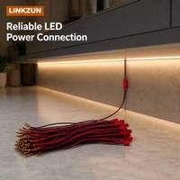 Kabel Harness Konektor JST PH 2.0mm 2-Pin dengan Ujung Terbuka, Kabel Kustom 24AWG 100mm untuk Penyedot Debu dan Peralatan Rumah Tangga