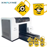 XinFlying printer dtf impresora uv Mini dengan film ab untuk set pencetak stiker uv dual eps xp600 kepala a3 mesin cetak a4