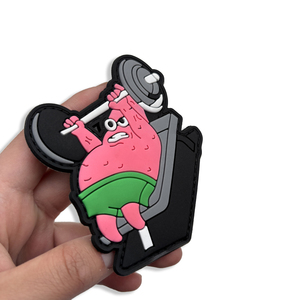 Parche de PVC con Velcro de la Serie Fitness Spot "Dai Xing" para Brazalete y Mochila - Product Image 5