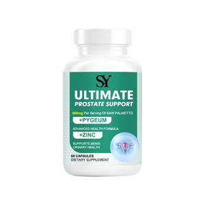 Pabrik produsen dukungan prostat utama 600mg melihat Palmetto dengan seng Pygeum dan ekstrak biji labu Pria Kesehatan urin - Product Image 1