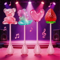 Piruletas Musicales al por Mayor, Dulces Novedosos con Sonido Divertido para Fiestas de Cumpleaños, Regalos y Detalles