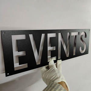 Cine Retro que ahora muestra la decoración de la habitación de la película Orden de bienvenida personalizada Aquí Retro Home Theater Art Welcome Metal Sign - Product Image 2