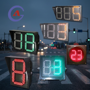 Semaforo Compatible All Traffic <b>System</b> PC Material Various Sizes Traffic Countdown Timer with <b>Solar</b> Mains Power for Road Safety - Product Image 2