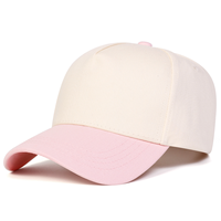 Gorras de Béisbol Unisex al por Mayor, Lisas, con Estampado de Guepardo/Leopardo, Bicolor Beige, Elegantes, de 5 Paneles, Estilo Urbano, Deportivo y Ejecutivo, 100%