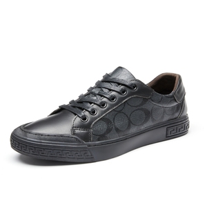 2024 all'ingrosso della fabbrica comode <span class=keywords><strong>scarpe</strong></span> basse con cinturino leggero autunno moda nera <span class=keywords><strong>scarpe</strong></span> Casual da <span class=keywords><strong>uomo</strong></span> - Product Image 1