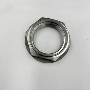 Écrou hexagonal double en acier inoxydable usiné par CNC de précision avec anti-vibration pour environnements difficiles, Taiwan - Product Image 1