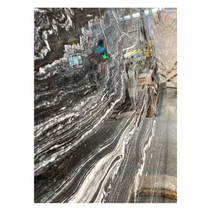 Losa y azulejo de mármol negro Orion con soluciones de Proyecto de venas mesas de encimeras pulidas decoración del hogar Kemalpasa - Product Image 3
