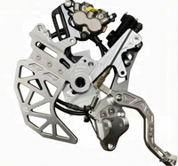 Support de pédale renforcé en aluminium CNC pour étrier double côté gauche Surron Light Bee X LBX – Pièces de rechange haute performance pour vélo électrique