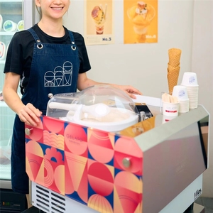 <span class=keywords><strong>LIZOO</strong></span> Gelato Pro V1, machine à glaces et sorbets professionnelle en acier inoxydable, compatible avec les fruits, le lait, l'eau et les noix - Product Image 5