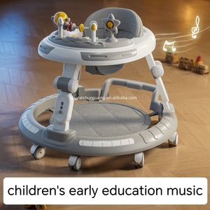 Bebek yürüyüş öğrenmek için benzersiz bebek yürüteci derece dönen stoper 360 ile çin'den toptan müzikli ışık - Product Image 5