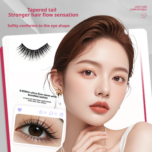 ขนตาปลอมแบบ OEM/ODM ใช้ซ้ำได้ สวยงามเป็นธรรมชาติ แบบ 3 มิติ หนา ฟู  แบบแผงและแบบกลุ่ม - Product Image 2