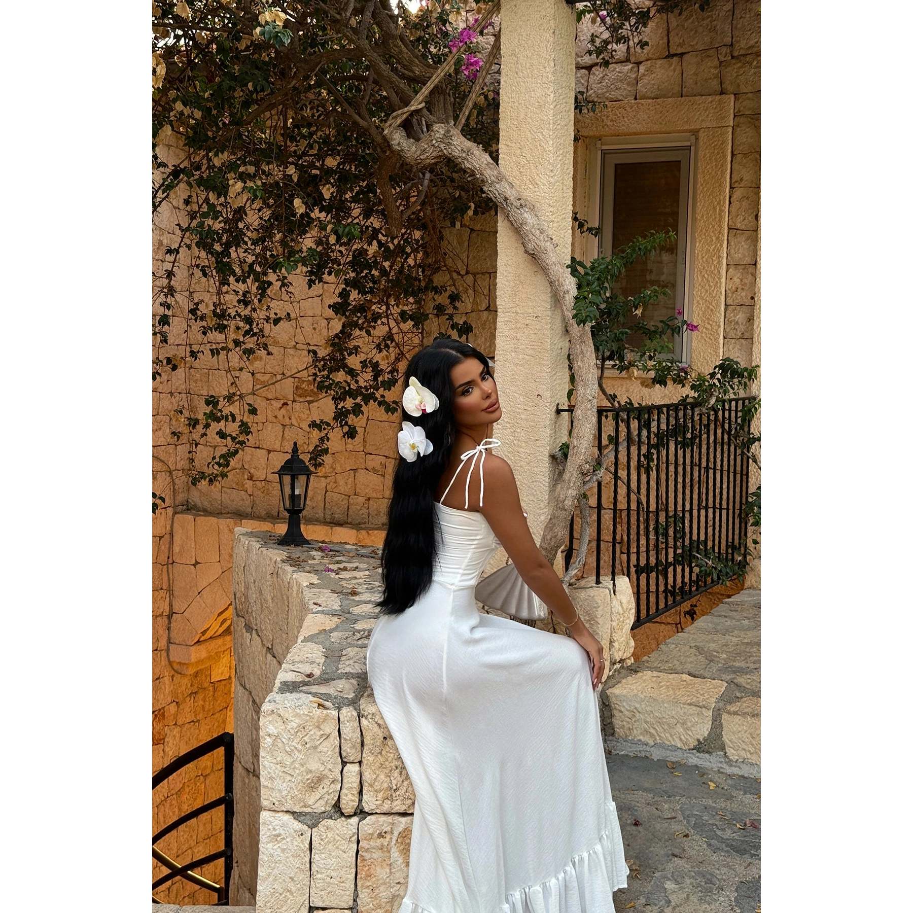 White Tie-Up Sexy Summer Dress with Zipper Decoration Elegant and Custom  Design for Day Holidays Club ODM Size XS| Alibaba.com