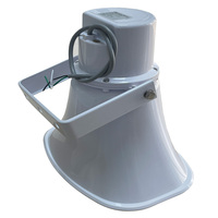 Système de sonorisation PA étanche pour intérieur/extérieur, haut-parleur et klaxon 3,75W/7,5W/15W/30W avec fonctionnalités d'horloge et d'Airplay