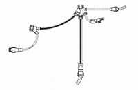 Câble de connexion ABS OEM pour GEELY LOTUS T132A FL & FR ABS.026.025 & ABS.026.026