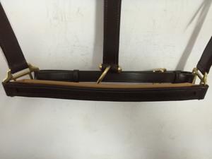 SELLE ÉQUINE À LA MODE DE HAUTE QUALITÉ MONDE CHEVAL LIEN VIDE CANAL NEZ JOUE PIECE QUALITÉ SUPÉRIEURE MATÉRIEL VÉRITABLE - Product Image 4