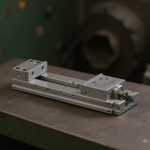 Torno modular con mordaza fija y descendente de 100 mm de longitud para metalurgia - Product Image 3