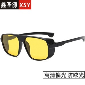 Xinshengyuan 153 Polarized Sunglasses <b>Black</b> <b>Frame</b> TAC Lens Type 3 Sunshades For Driving Fishing Cycling - Product Image 2