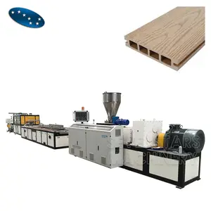 WPC PVC Holz-Kunststoff-Profil Tür Platte Wandplatte Extrusion Produktionslinie Herstellungsmaschine