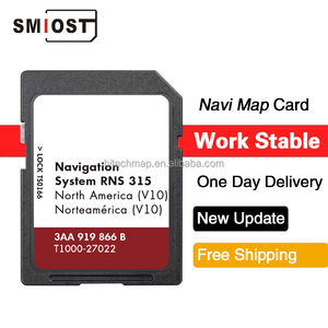 <span class=keywords><strong>Carte</strong></span> SD de navigation <span class=keywords><strong>GPS</strong></span> pour voiture SMIOST, <span class=keywords><strong>carte</strong></span> mémoire CID, système de navigation par satellite pour VW <span class=keywords><strong>RNS</strong></span> <span class=keywords><strong>315</strong></span> V10 Amérique Golf Jetta - Product Image 1