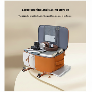 Sac de <span class=keywords><strong>voyage</strong></span> d'affaires imperméable personnalisé MKW3156 avec logo, sac à dos pour ordinateur portable 15,6 pouces pour hommes, grande capacité, antivol, sac à dos scolaire - Product Image 2
