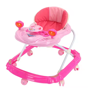 Chine Usine 7 Roues Enfants Marcheurs pour Bébés Trotteur Pliant avec Musique Prix Bon Marché à Vendre - Product Image 6