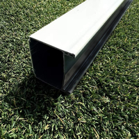Système de canaux NFT pour serre en PVC 73*62mm, prix usine pour la culture de la laitue