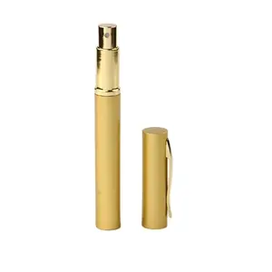 笔形金色豪华化妆品旅行铝便携式香水雾化器