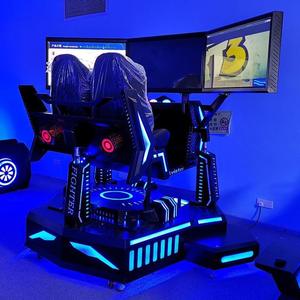 New Arrival Low Price Racing 6 D of 3 Screen Racing Car Game Coin Operated Games Game <b>Machines</b> - Product Image 5