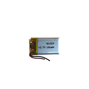 แบตเตอรี่ลิเธียมโพลิเมอร์ Eve 3.7V 401525 100mAh สำหรับหูฟังบลูทูธและอุปกรณ์สวมใส่ - Product Image 2