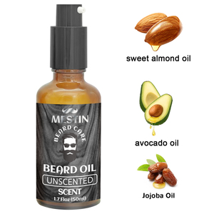 Óleo Orgânico para Crescimento de Barba Inspirado nos Amish - Personalização de Marca Privada |   Fórmula Natural para Cuidado da Barba Sem Fragrância - Product Image 2