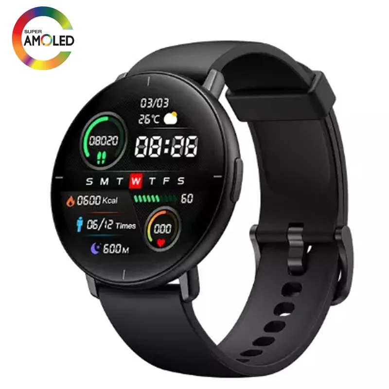 Original Mibro Lite Smartwatch Amoled Screen IP68 Waterproof Sleep Monitor Fitness Tracker Heart Rate Smart Watch for Xiaomi