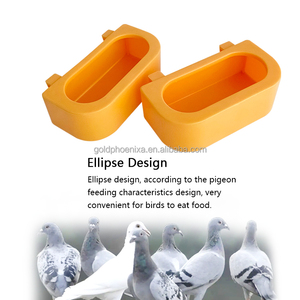 Jaula de plástico para animales, comedero para pájaros y bebedero para codorniz, pollo, Paloma - Product Image 4