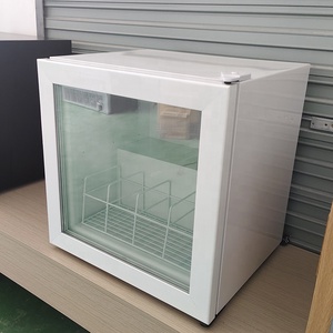 55Lミニアイスクリームディスプレイ冷蔵庫 LEDガラスドア冷凍冷蔵庫 - Product Image 3