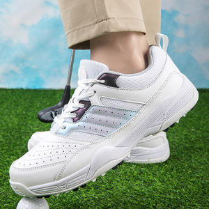 Zapatos de Golf de Goma Ligeros Personalizados de Fábrica, Zapatillas de Golf Casuales Transpirables y Ligeras para Hombre y Mujer - Product Image 4