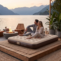 Matelas pneumatique auto-gonflant portable et pliable pour le camping, les pique-niques en plein air, la randonnée et la maison – Mobilier domestique rapide à installer