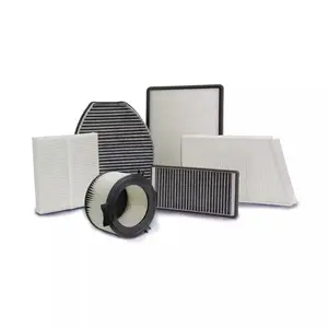 Factory Car auto parts White fiber Activated Carbon Cabin Air filter Model 64316935823