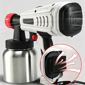 Pistola <span class=keywords><strong>de</strong></span> Pulverización DIY <span class=keywords><strong>de</strong></span> Alta Potencia <span class=keywords><strong>de</strong></span> 800W, Herramienta Multifuncional <span class=keywords><strong>de</strong></span> Plástico Cuadrado <span class=keywords><strong>para</strong></span> <span class=keywords><strong>Pintar</strong></span> con Látex y Colorear Pasteles - Product Image 5