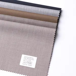 Merino Wool Suiting Fabric Mini dot Suit Fabric Light Tropical wool Fabric