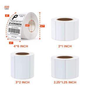 100*150Mm * 350 <span class=keywords><strong>10X15</strong></span> Cm Adresse Auto-Adhésif Feuille De Route A6 Autocollant Étiquette D'expédition - Product Image 3